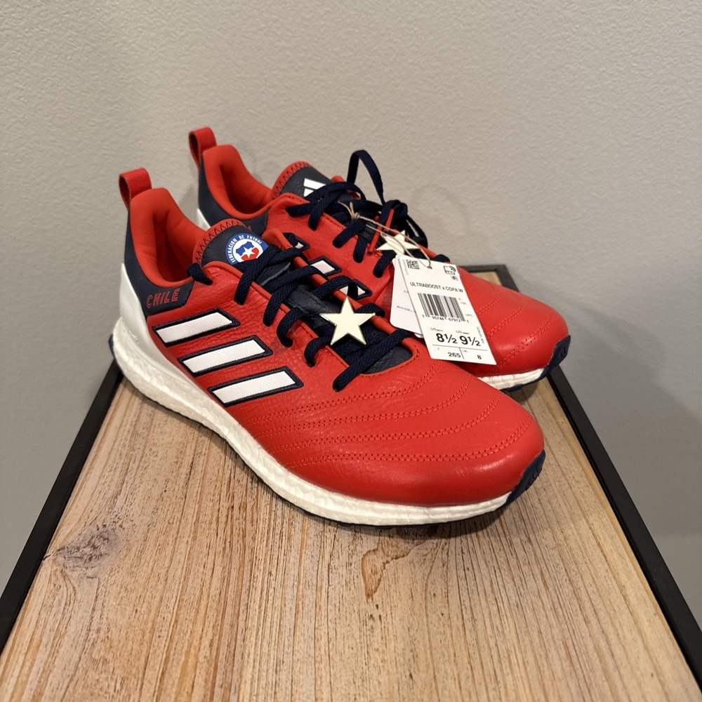 adidas Ultraboost DNA x Copa World Cup Shoes Men's,‎ Red, Size 8.5